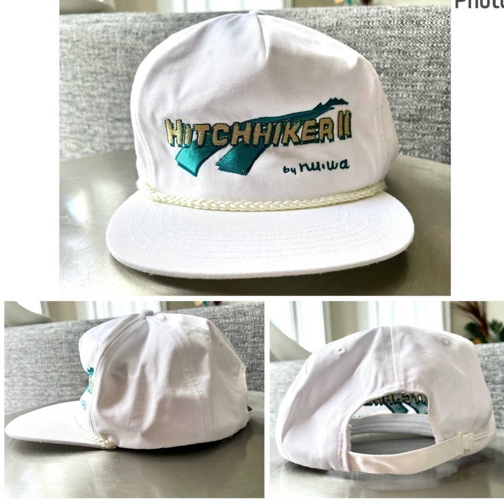 Vintage Hitchhiker by Nuwa trucker hat Streetwear rope cap y2k 80s 90s San Sun